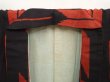 Photo8: 6903T15z630 Vintage Japanese Kimono Silk TSUMUGI Yagasuri Black (8)