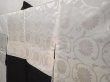 Photo8: 6909T07z550 Vintage Japanese Kimono Silk HAORI Mountain Black (8)