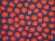 Photo3: 6909T10z520 Vintage Japanese Kimono Silk HAORI Rose Navy (3)
