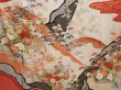 Photo8: 6909T11z1210 Vintage Japanese Kimono Silk FURISODE Flowers Off-white (8)
