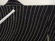 Photo5: 6910T03z560 Vintage Japanese Kimono Silk SHIBORI HAORI  Black (5)