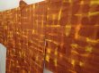 Photo2: 6910T05z520 Vintage Japanese Kimono Silk HAORI  Brown (2)
