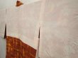 Photo7: 6910T05z520 Vintage Japanese Kimono Silk HAORI  Brown (7)