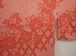 Photo3: 6910T06z590 Vintage Japanese Kimono Silk SHIBORI HAORI Flower Red-Pink (3)