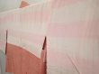 Photo7: 6910T06z590 Vintage Japanese Kimono Silk SHIBORI HAORI Flower Red-Pink (7)