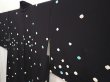 Photo2: 6910T07z520 Vintage Japanese Kimono Silk HAORI  Black (2)