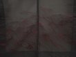 Photo3: 6915T01z270 Vintage Japanese Kimono Silk See through HAORI Stream Black (3)