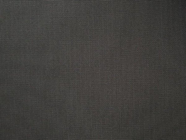 Photo4: 6915T03z210 Vintage Japanese Kimono Silk See through HAORI Plain Black (4)