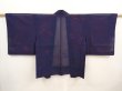 Photo1: 6915T05z270 Vintage Japanese Kimono Silk See through HAORI Maple (1)