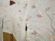 Photo7: 6915T09z630 Vintage Japanese Kimono Silk SHIBORI HAORI Chrysanthemum Brown (7)