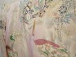 Photo2: 6915T12z1070 Vintage Japanese Kimono Silk FURISODE Crane Light purple (2)