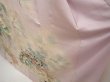 Photo4: 6915T12z1070 Vintage Japanese Kimono Silk FURISODE Crane Light purple (4)