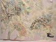 Photo5: 6915T12z1070 Vintage Japanese Kimono Silk FURISODE Crane Light purple (5)