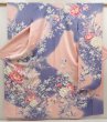 Photo1: 6915T13z1120  Japanese Kimono Silk FURISODE Peony Pink (1)