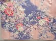Photo5: 6915T13z1120  Japanese Kimono Silk FURISODE Peony Pink (5)