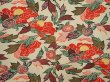 Photo3: 6916T06z520 Vintage Japanese Kimono Silk HAORI Camellia Light cream (3)