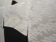 Photo8: 6917T01z640 Vintage Japanese Kimono Silk HAORI Cloud Black (8)