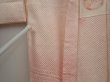 Photo6: 6917T04z620  Japanese Kimono Silk SHIBORI HAORI Chrysanthemum Light pink (6)