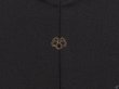 Photo5: 6917T07z540 Vintage Japanese Kimono Silk HAORI Wave Black (5)