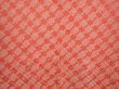 Photo3: 6917T08z480 Vintage Japanese Kimono Silk SHIBORI HAORI  Coral pink (3)