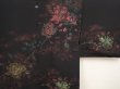 Photo3: 6917T09z620 Vintage Japanese Kimono Silk HAORI Rose Black (3)