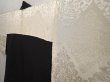 Photo8: 6917T09z620 Vintage Japanese Kimono Silk HAORI Rose Black (8)