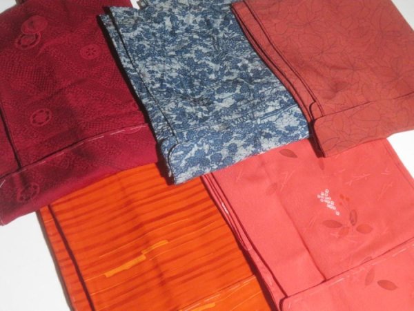Photo3: 10HG3z14  Japanese Kimono Silk HAORI 25pcs FREE SHIPPING (3)