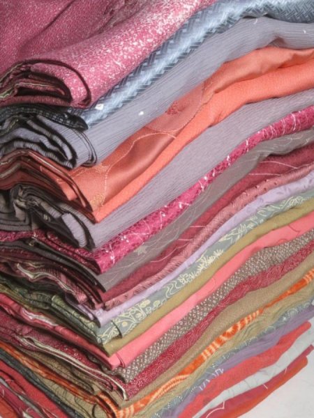 Photo1: 10HG4z14  Japanese Kimono Silk HAORI 25pcs FREE SHIPPING (1)