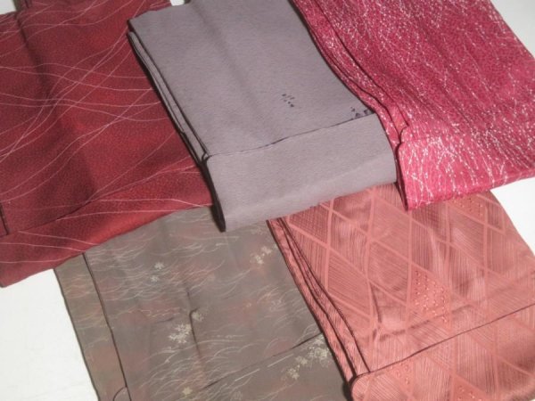 Photo3: 10HG4z14  Japanese Kimono Silk HAORI 25pcs FREE SHIPPING (3)