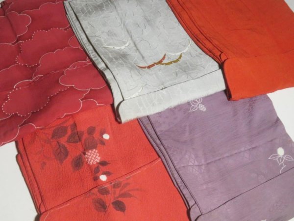 Photo6: 10HG4z14  Japanese Kimono Silk HAORI 25pcs FREE SHIPPING (6)
