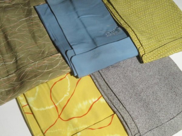 Photo3: 10HG6z14  Japanese Kimono Silk HAORI 25pcs FREE SHIPPING (3)