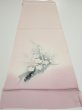 Photo5: 4D01z60  Japanese Kimono Silk  FABRIC Plum tree [object Object] 42.9x14.4 (5)
