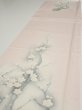Photo2: 4D04z80  Japanese Kimono Silk  FABRIC Plum tree [object Object] 66.1x14.4 (2)