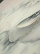 Photo4: 4D04z80  Japanese Kimono Silk  FABRIC Plum tree [object Object] 66.1x14.4 (4)