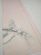 Photo2: 4D05z70  Japanese Kimono Silk  FABRIC Plum tree [object Object] 58.3x14.2 (2)