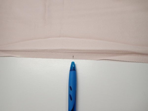 Photo6: 4D05z70  Japanese Kimono Silk  FABRIC Plum tree [object Object] 58.3x14.2 (6)