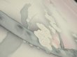 Photo4: 4D06z80  Japanese Kimono Silk  FABRIC Plum tree [object Object] 66.5x14.2 (4)