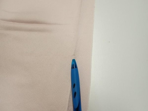 Photo6: 4D08z40  Japanese Kimono Silk  FABRIC  [object Object] 62.6x7.5 (6)