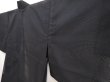 Photo2: 6928T02z230 Vintage Japanese Kimono Silk See through HAORI Flower Black (2)