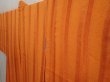 Photo2: 6928T08z610 Vintage Japanese Kimono Silk HAORI  Dark orange (2)