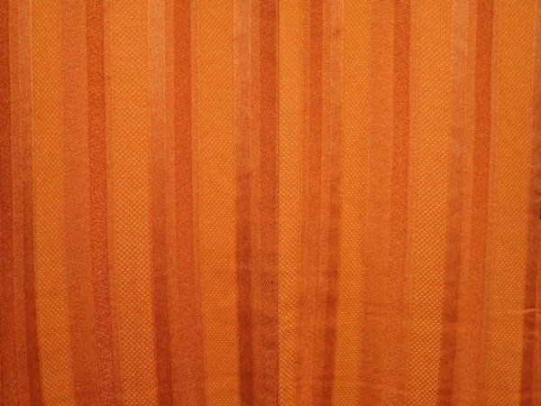 Photo3: 6928T08z610 Vintage Japanese Kimono Silk HAORI  Dark orange (3)