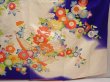 Photo7: 6928T12z1140 Vintage Japanese Kimono Silk FURISODE Chrysanthemum (7)