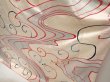 Photo4: 6928T13z1370 Vintage Japanese Kimono Silk FURISODE Stream Off-white (4)
