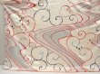 Photo5: 6928T13z1370 Vintage Japanese Kimono Silk FURISODE Stream Off-white (5)