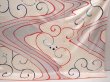 Photo7: 6928T13z1370 Vintage Japanese Kimono Silk FURISODE Stream Off-white (7)