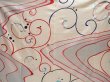 Photo8: 6928T13z1370 Vintage Japanese Kimono Silk FURISODE Stream Off-white (8)