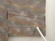 Photo5: 6929T01z620 Vintage Japanese Kimono Silk HAORI Wave Brown-Gray (5)