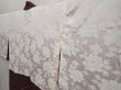 Photo7: 6929T09z600 Vintage Japanese Kimono Silk HAORI  Dark grape-Brown (7)