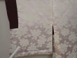 Photo8: 6929T09z600 Vintage Japanese Kimono Silk HAORI  Dark grape-Brown (8)