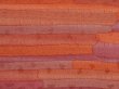 Photo4: 6929T12z640 Vintage Japanese Kimono Silk HAORI  Orange-Brown (4)